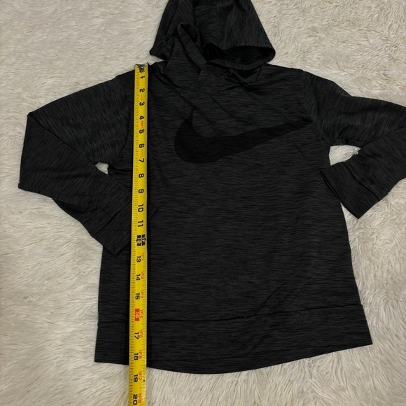 NIKE Dri-FIT youth boys Grey Pullover Hoodie long sleeve size XS - Picture 3 of 8